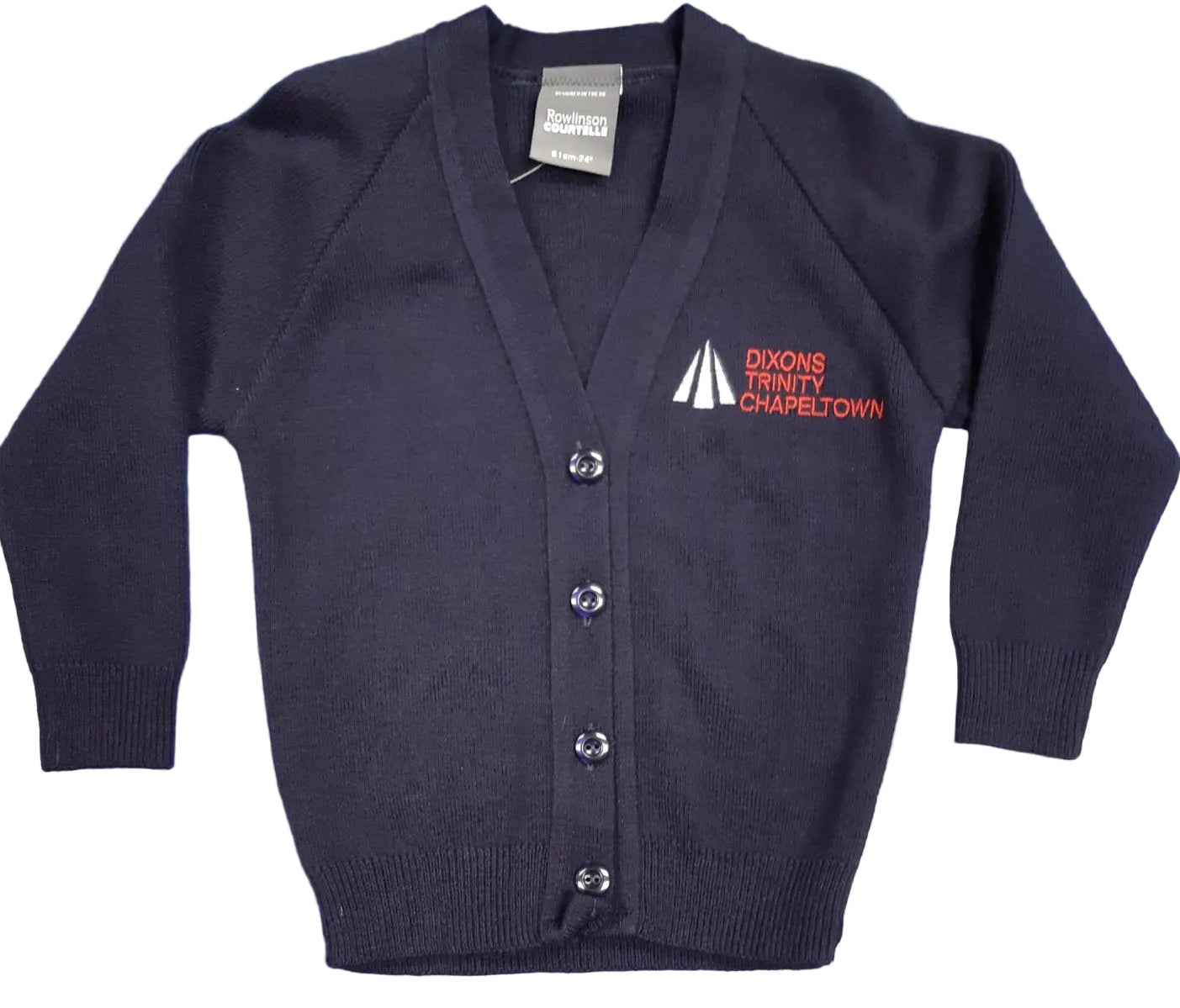 Dixon Trinity Chapeltown Knitted Cardigan w/Logo