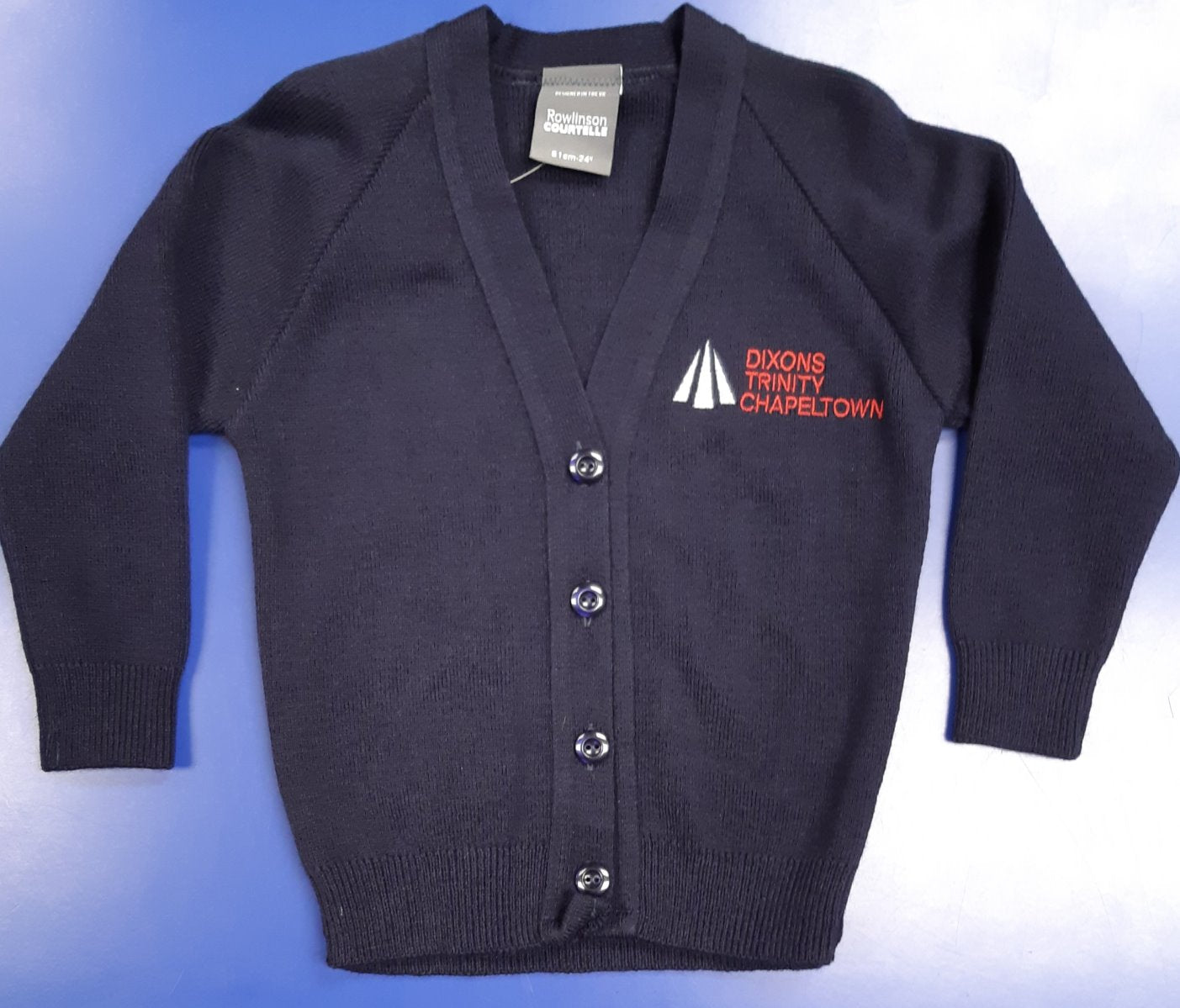 Dixon Trinity Chapeltown Knitted Cardigan w/Logo