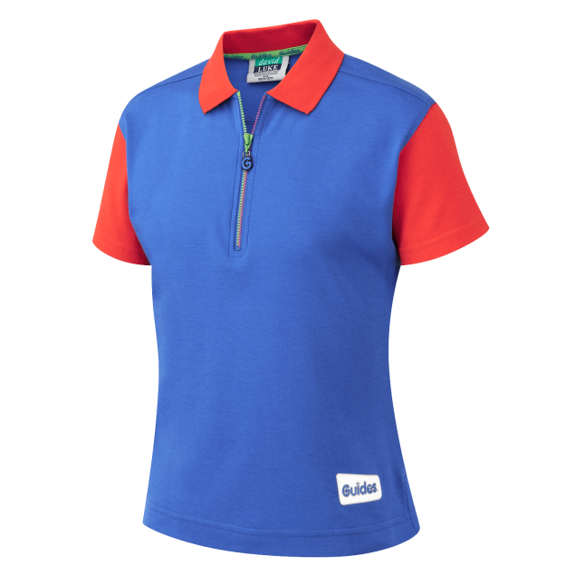 Guides Royal Blue/Red Polo Shirt