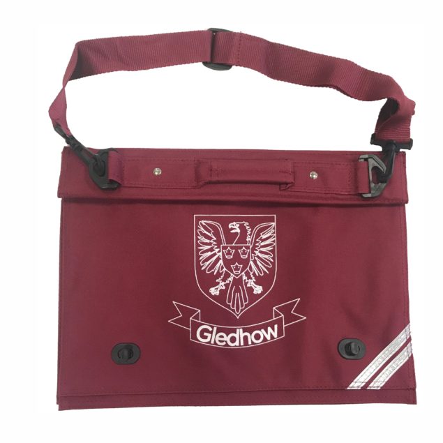 Gledhow Primary School Maroon Document Case w/Logo