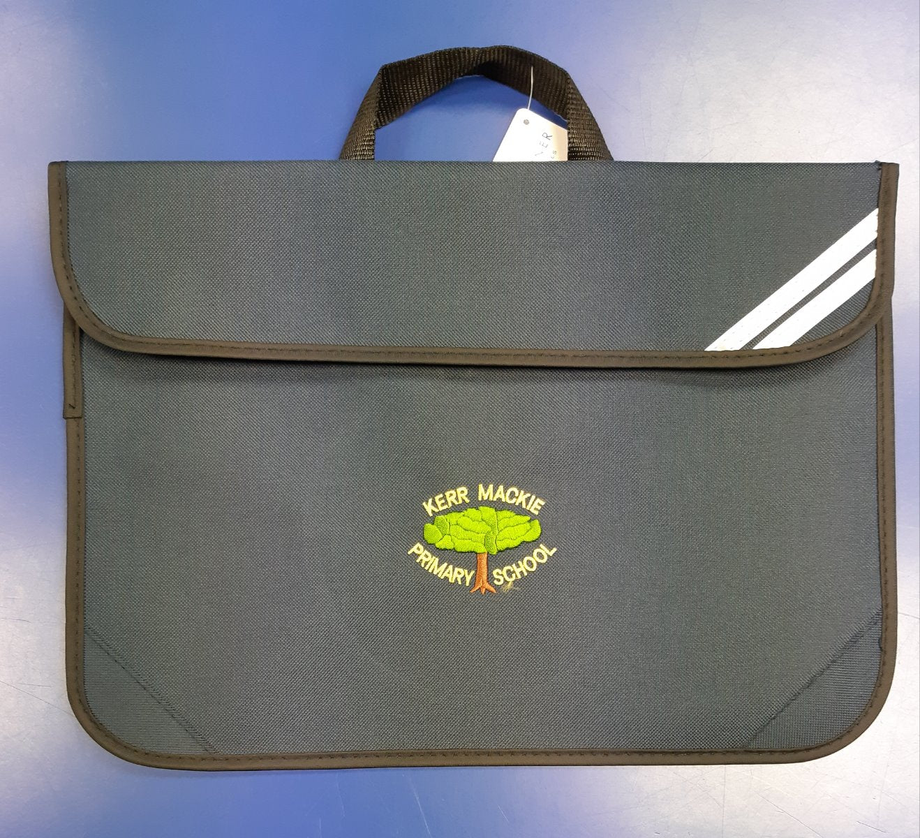 Kerr Mackie Navy Bookbag w/Logo