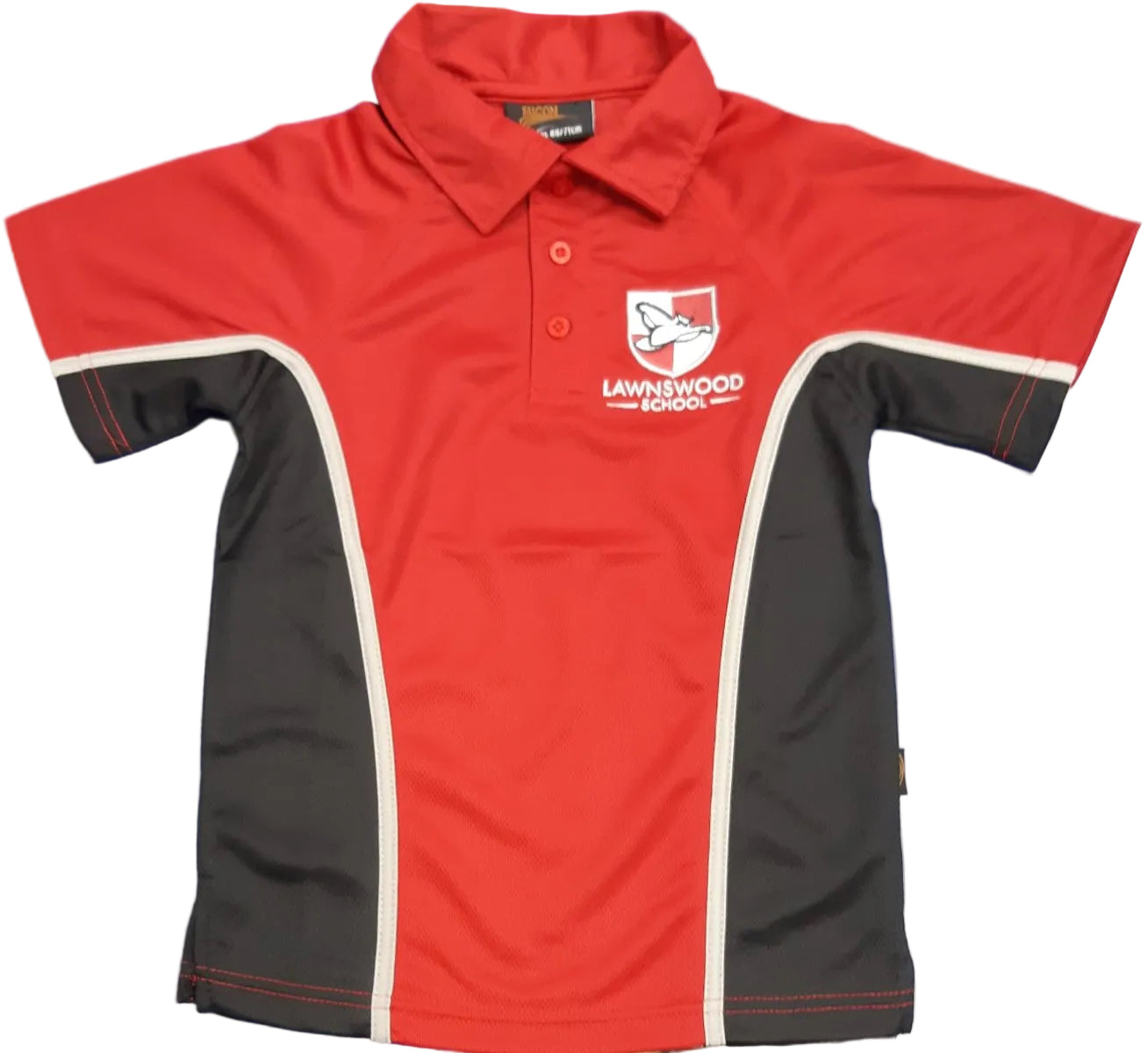 Lawnswood Boys Red P.E Polo Shirt