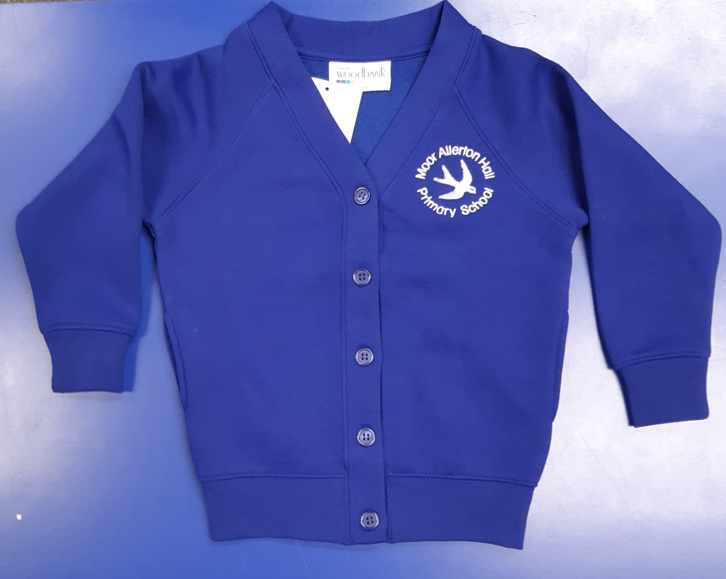 Moor Allerton Primary Cardigan w/Logo