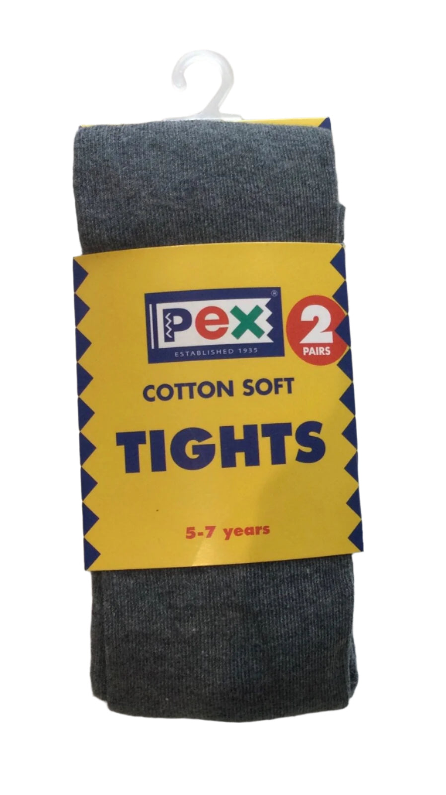 Girls Grey Tights – Pack of 2