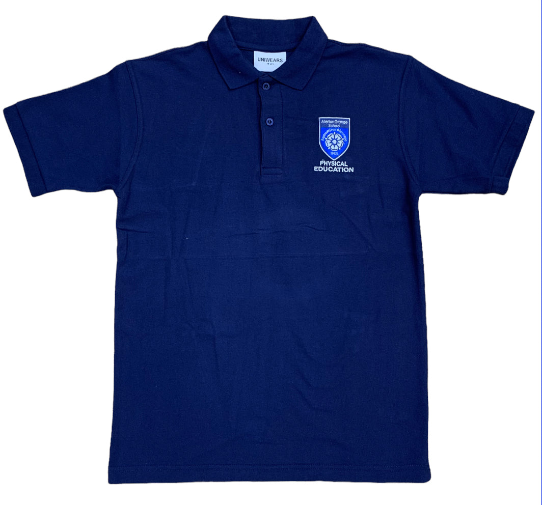 Allerton Grange P.E Polo Shirt w/Logo