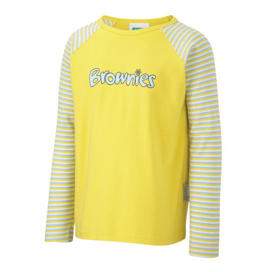 Brownies Long Sleeved Tee Shirt With Logo