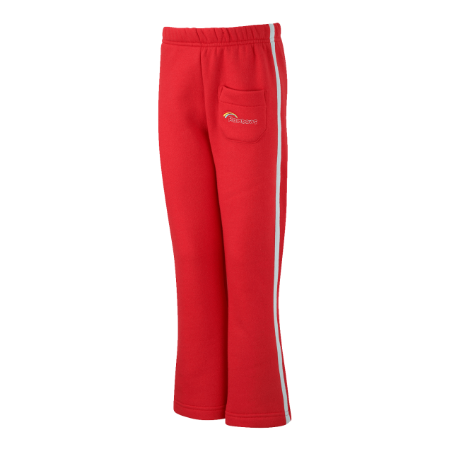 Rainbow Red Joggers