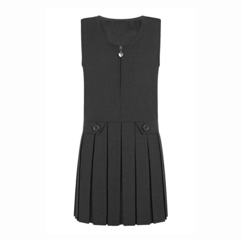 Girls Pinafores Grey