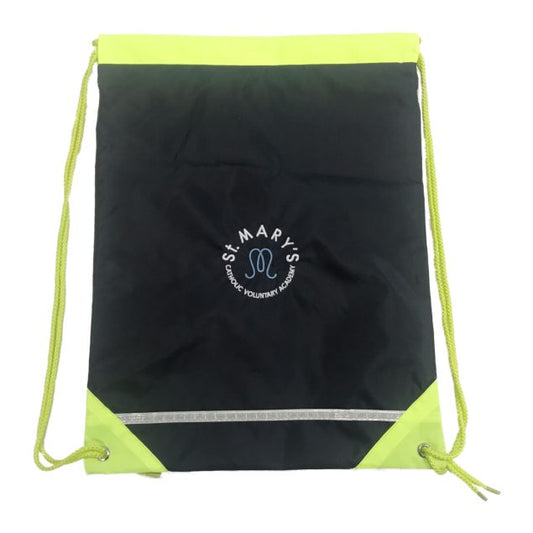 St Marys Horsforth Navy Gym Bag w/Logo