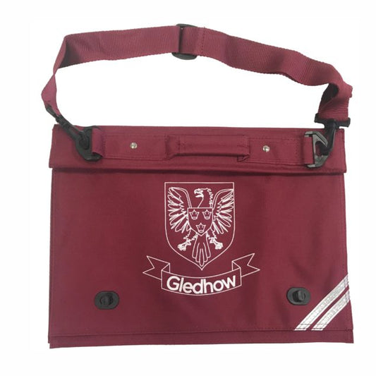 Gledhow Primary School Maroon Document Case w/Logo