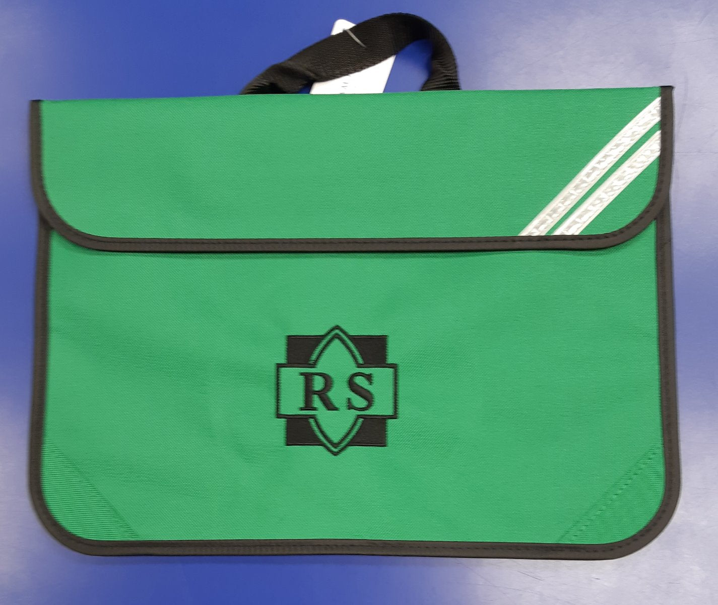 Roundhay Emerald Bookbag w/Logo