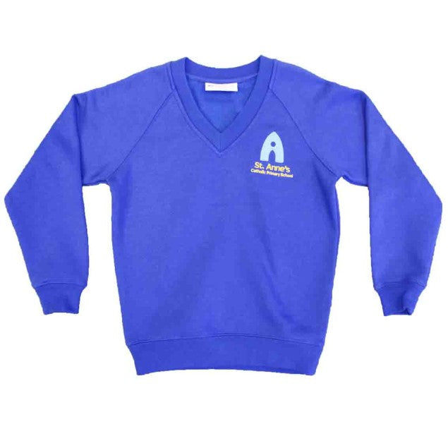 Royal Blue Sweatshirt w/Logo